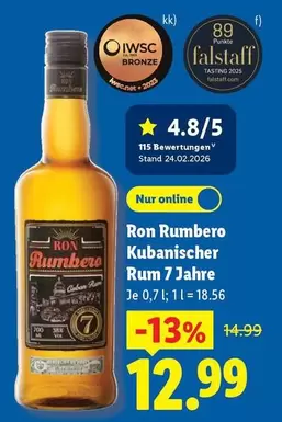 Bronze - Rum 7 Jahre