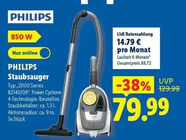 Philips - Staubsauger Typ: 2000 Series B2140/09