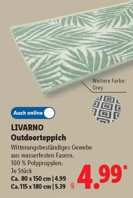 Grey - Outdoor Teppich