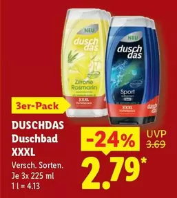 Duschbad XXXL