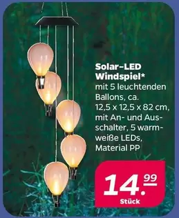 Solar-LED Windspiel*