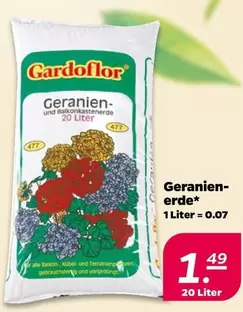 Geranien- und Balkonblumenerde