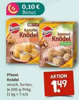Knödel versch. Sorten