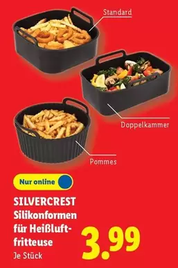 Silikonformen für Heißluftfritteuse