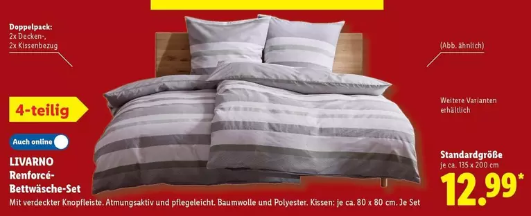 Renforcé-Bettwäsche-Set