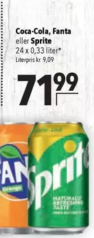 Coca Cola - Coca-Cola, Fanta eller Sprite