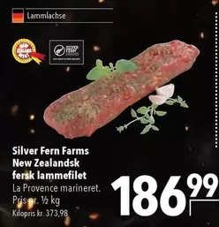 Provence - New Zealandsk fersk lammefilet