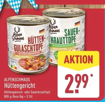 Hüttengulasch- oder Sauerkrautopf