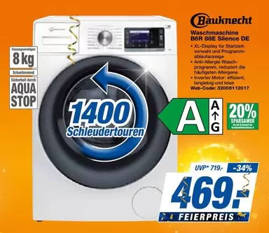 Waschmaschine B6R 58E Silence DE