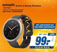 Amazfit Active 2 Round Premium