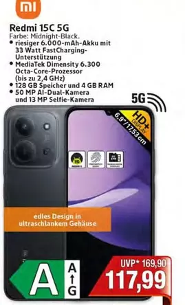 Xiaomi - Redmi 15C 5G