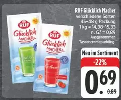 Glücklich Macher Tassencremepudding