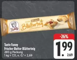 Frischer Butter Blätterteig