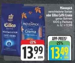 Caffè Crema oder Eilles Kaffee