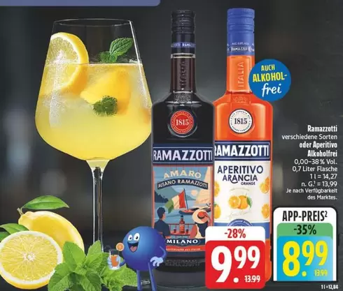 Ramazzotti - Amaro APeritivo Arancia