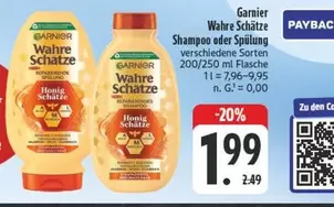 Garnier - Wahre Schätze Shampoo oder Spülung