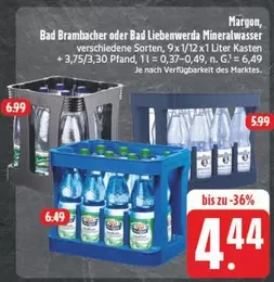 Margon/Bad Brambacher/Bad Liebenwerda - Mineralwasser