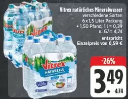 Natürliches Mineralwasser