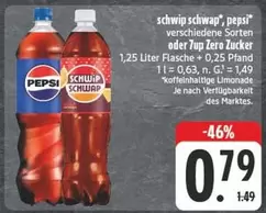 Pepsi - schip schwap, pepsi oder 7up Zero Zucker