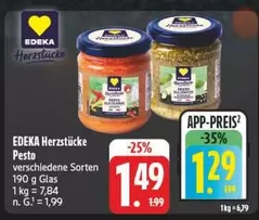 Pesto Verschiedene Sorten