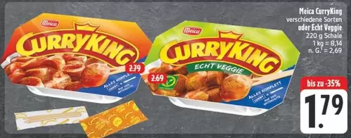 CurryKing verschiedene Sorten oder Echt Veggie