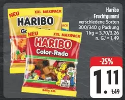 Haribo - Fruchtgummi verschiedene Sorten