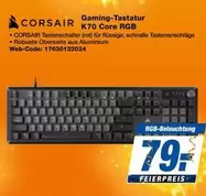Corsair - Gaming-Tastatur K70 Core RGB