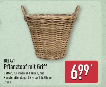 Pflanztopf mit Griff