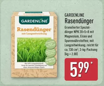 Rasendünger mit Langzeitwirkung