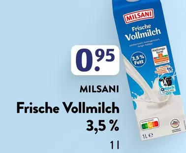 Frische Vollmilch