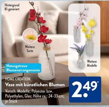 Vase mit k
uevo00fc
uevo00bcnstlichen Blumen