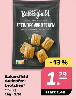 Stock - Steinofenbrötchen