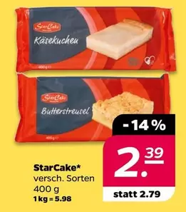 Käsekuchen, Butterstreusel