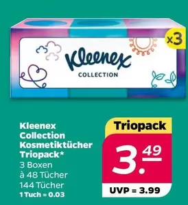 Kleenex - Kosmetiktücher Triopack