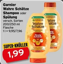 Garnier - Wahre Schätze Shampoo oder Spülung