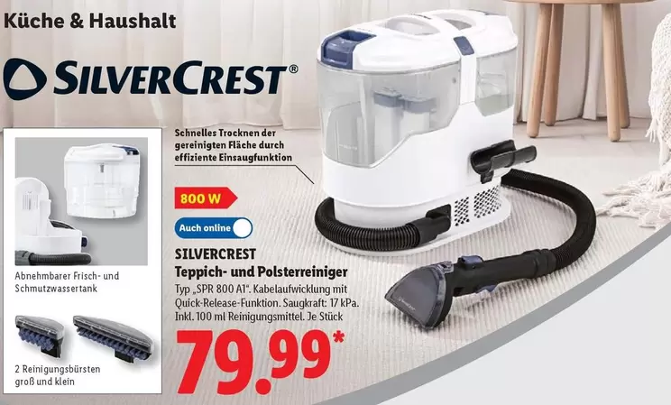 Teppich- und Polsterreiniger