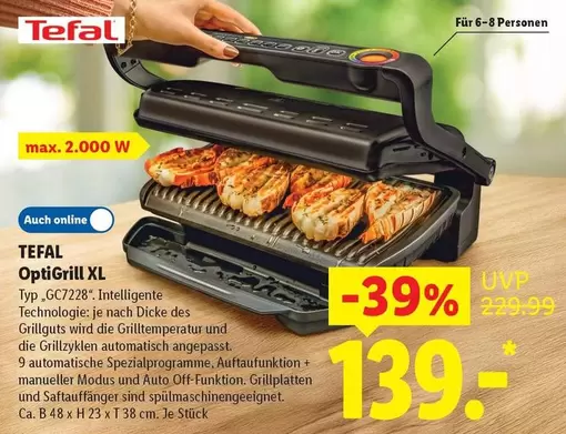 Tefal - OptiGrill XL Typ GC7228