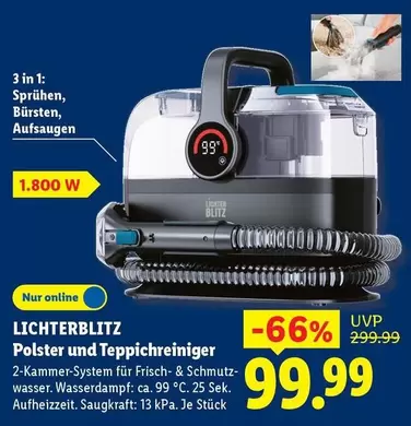 Polster und Teppichreiniger