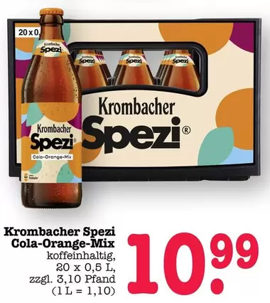 Krombacher - Spezi Cola-Orange-Mix
