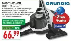 BODENSTAUBSAUGE, BEUTELLOS