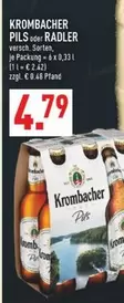 Krombacher - PILS oder RADLER