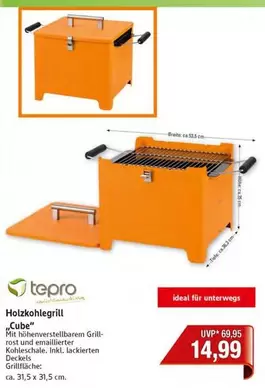 Cube - Holzkohlegrill