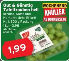 Tafelrauben hell