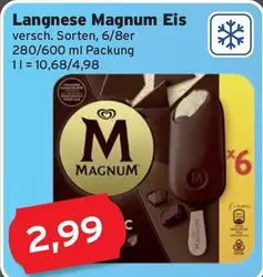 Magnum -  Eis 280/600 ml Packung