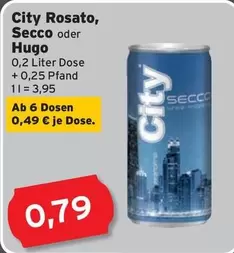 City Rosato, Secco oder Hugo