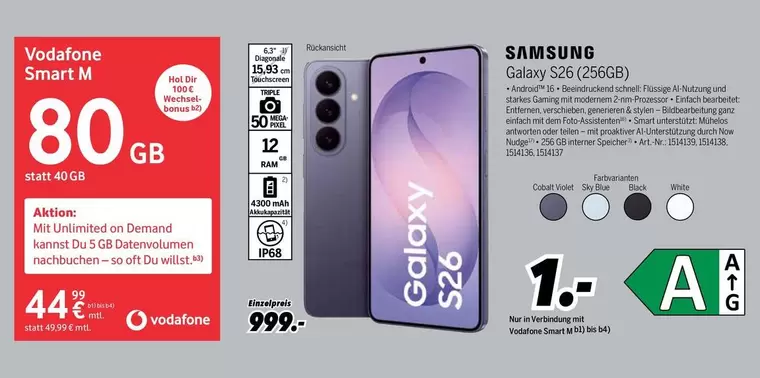 Samsung - Galaxy S26 