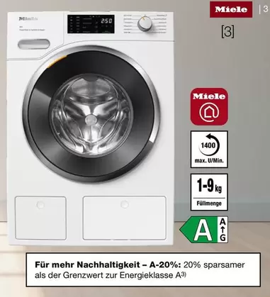 Miele - Waschmaschine WWG 880 WPS
