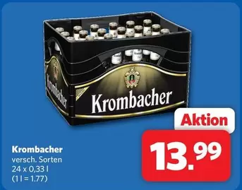Krombacher - versch. Sorten