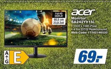 Acer - Monitor SA242Yh1bi