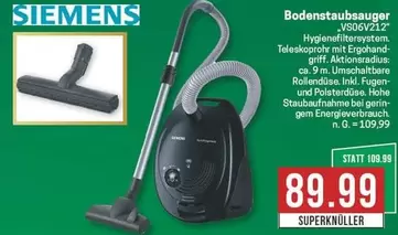 Siemens - Bodenstaubsauger VS06V212